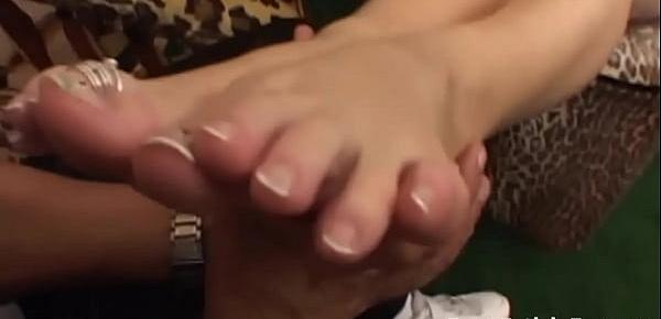  Suck on out sweet little 18 year old toes